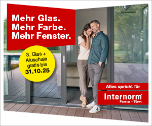 Mehr Glas. Mehr Farbe. Mehr Fenster für Sie!