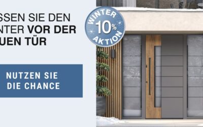 Winteraktion 10% auf Inotherm Haustüren